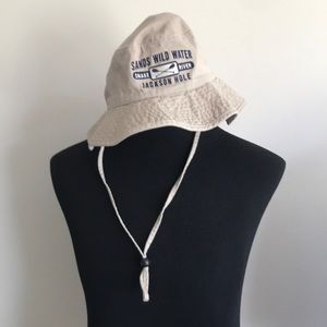 OURAY Sportswear Jackson Hole Bucket Hat Khaki Size L/XL Unisex Outdoorsy Sunhat